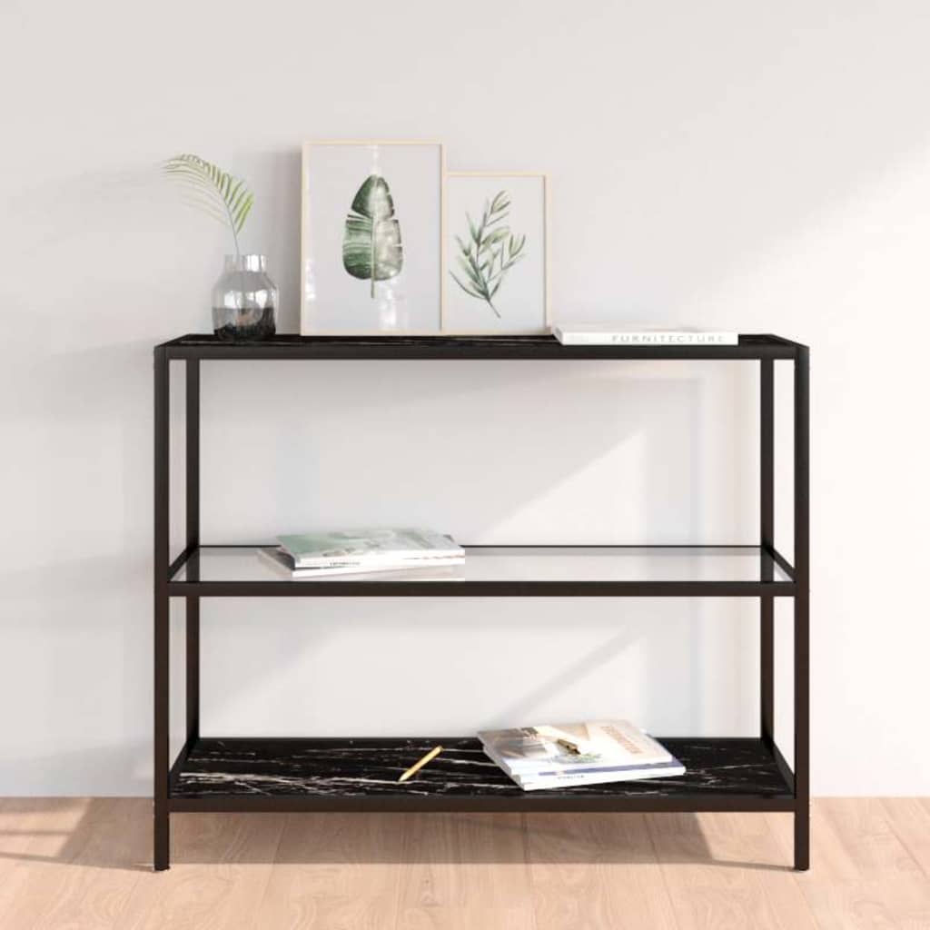 vidaXL Schap 100x36x90 cm gehard glas