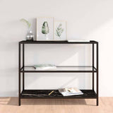 vidaXL Schap 100x36x90 cm gehard glas