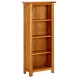vidaXL Boekenkast 45x22,5x82 cm massief eikenhout
