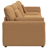 vidaXL Modulaire bank met kussens beige