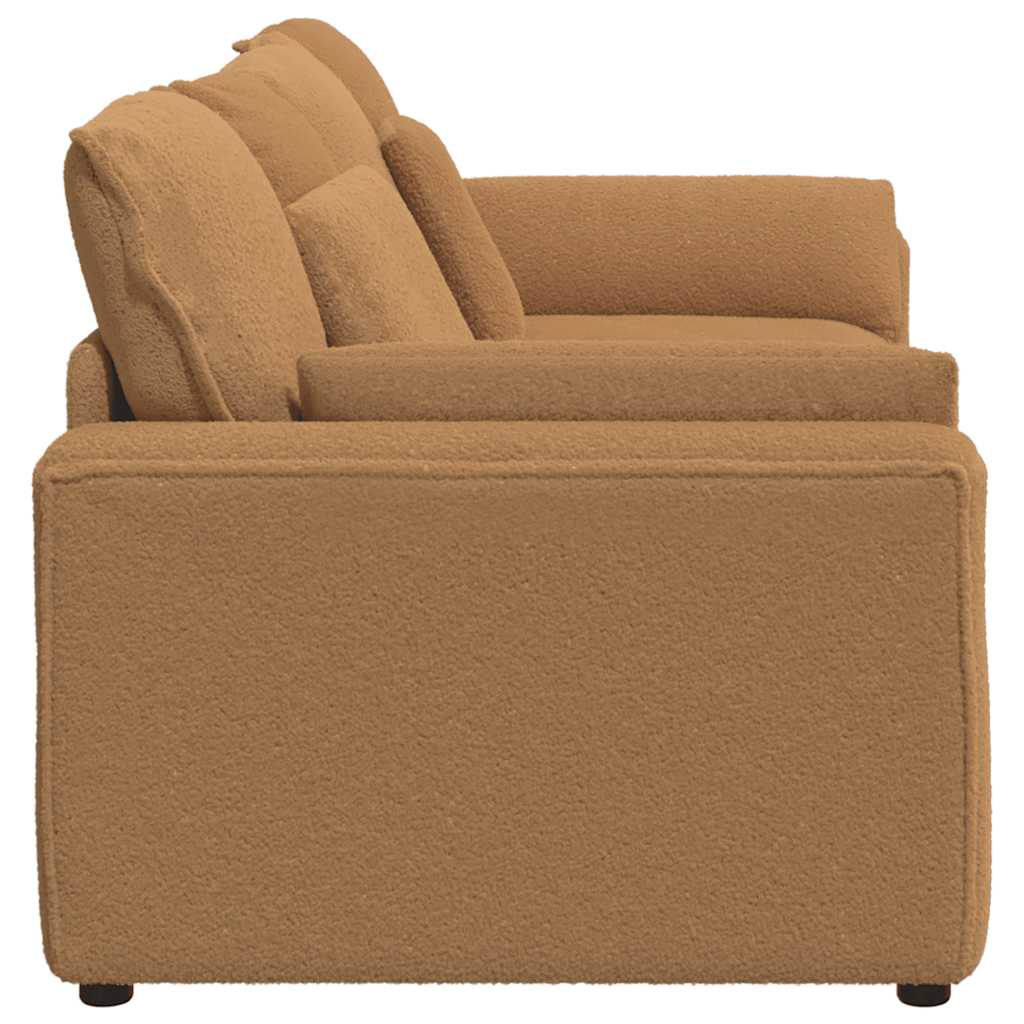 vidaXL Modulaire bank met kussens beige