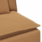 vidaXL Modulaire bank met kussens beige