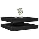 vidaXL Coffee table 360-degree rotating 90x90x34.5 cm white
