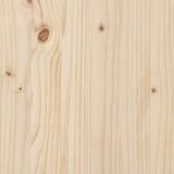 vidaXL Bed met boekenkast zonder matras grenenhout wit 90x200 cm