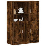 vidaXL 2-delige Keukenkastenset bewerkt hout wit