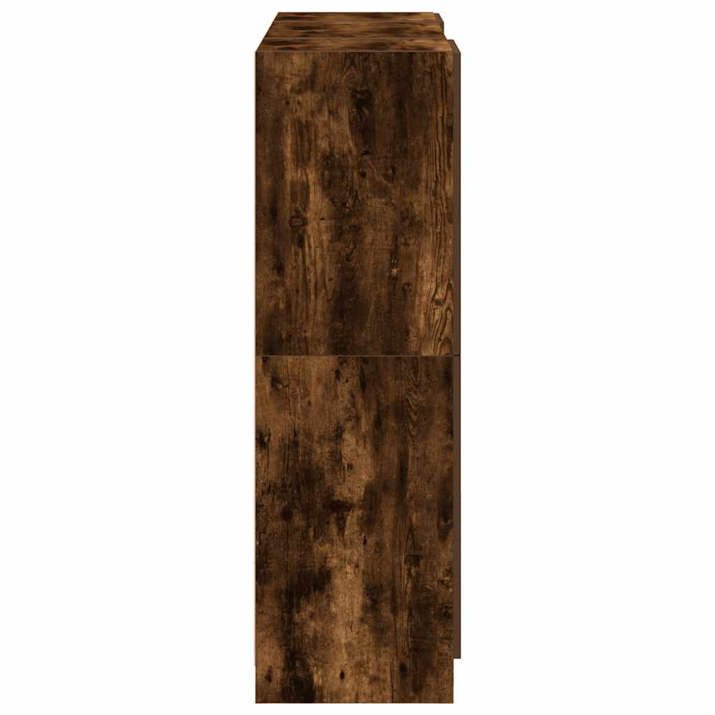 vidaXL 3-delige Keukenkastenset bewerkt hout wit