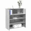 vidaXL Reception Desk White 100x50x103.5 cm Engineered Wood