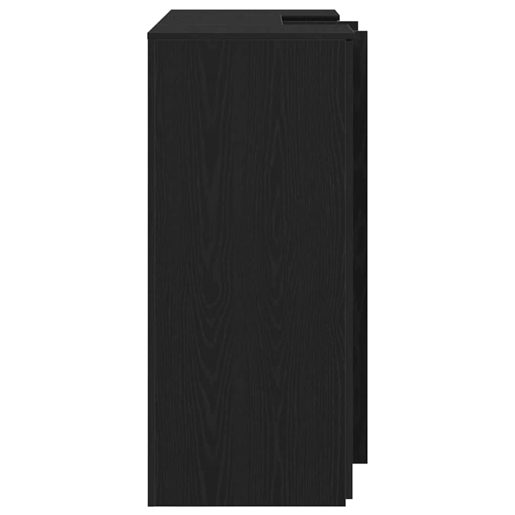 vidaXL Receptiebalie 135x50x103,5 cm bewerkt hout wit