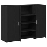 vidaXL Receptiebalie 135x50x103,5 cm bewerkt hout wit