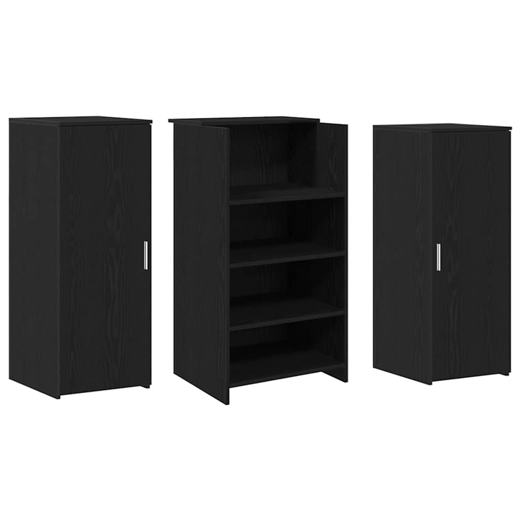 vidaXL Receptiebalie 135x50x103,5 cm bewerkt hout wit
