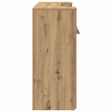 vidaXL Receptiebalie Wit 180x50x103,5 cm Bewerkt Hout