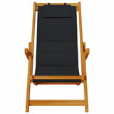 vidaXL Zonstoel 2 pcs Bruin 61.5 x 123 x 82cm Massief acaciahout