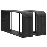 vidaXL 10-Piece Lounge Set with Cushions Poly Rattan Grey