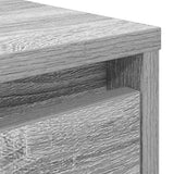 vidaXL Salontafel met lades 100x100x40 cm wit
