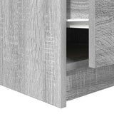 vidaXL Salontafel met lades 100x100x40 cm wit