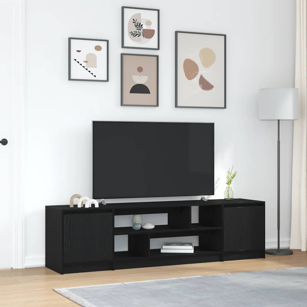 vidaXL Tv-meubel 188,5x41x50 cm spaanplaat wit