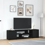 vidaXL Tv-meubel 188,5x41x50 cm spaanplaat wit