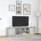 vidaXL Tv-meubel 188,5x41x50 cm spaanplaat wit