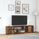 vidaXL Tv-meubel 188,5x41x50 cm spaanplaat wit