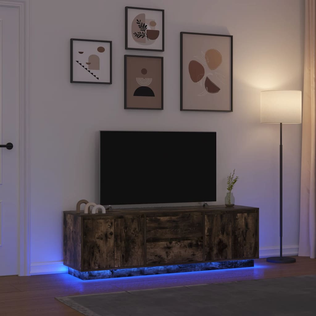 vidaXL Tv-meubel 188,5x41x50 cm spaanplaat wit