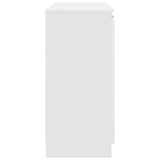 vidaXL Chest of Drawers 100.5x35x76 cm Chipboard White