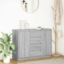 vidaXL Chest of Drawers 100.5x35x76 cm Chipboard White
