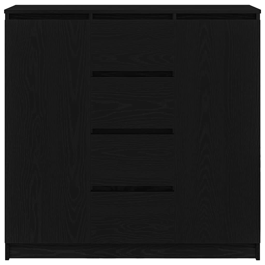 vidaXL Dressoir met lades 100,5x35x98,5 cm spaanplaat wit
