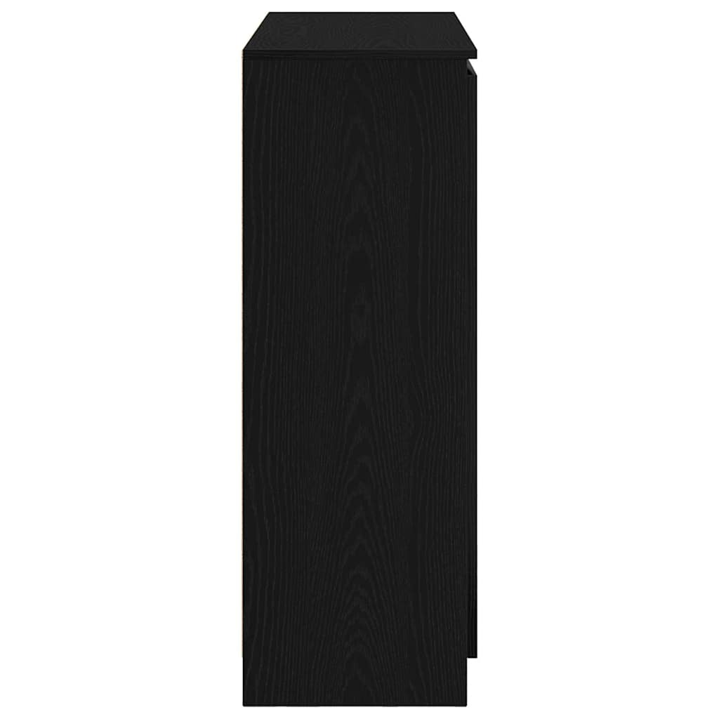 vidaXL Dressoir met lades 100,5x35x98,5 cm spaanplaat wit