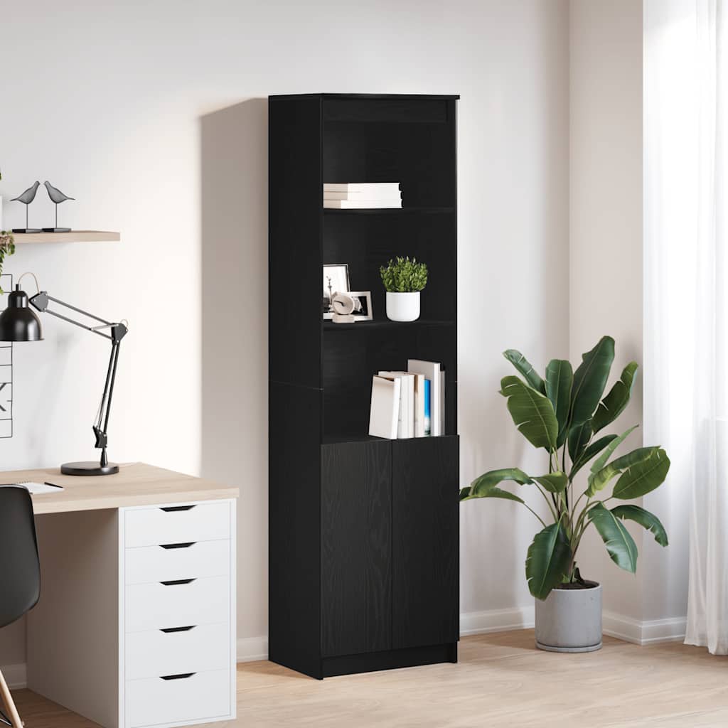 vidaXL Highboard 50x35x180 cm chipboard white