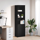 vidaXL Highboard 50x35x180 cm chipboard white