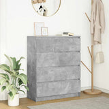vidaXL Sideboard 80x35x99 cm chipboard black oak colour