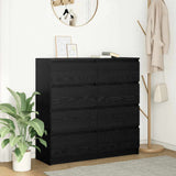 vidaXL Dressoir 100x35x99 cm bewerkt hout wit