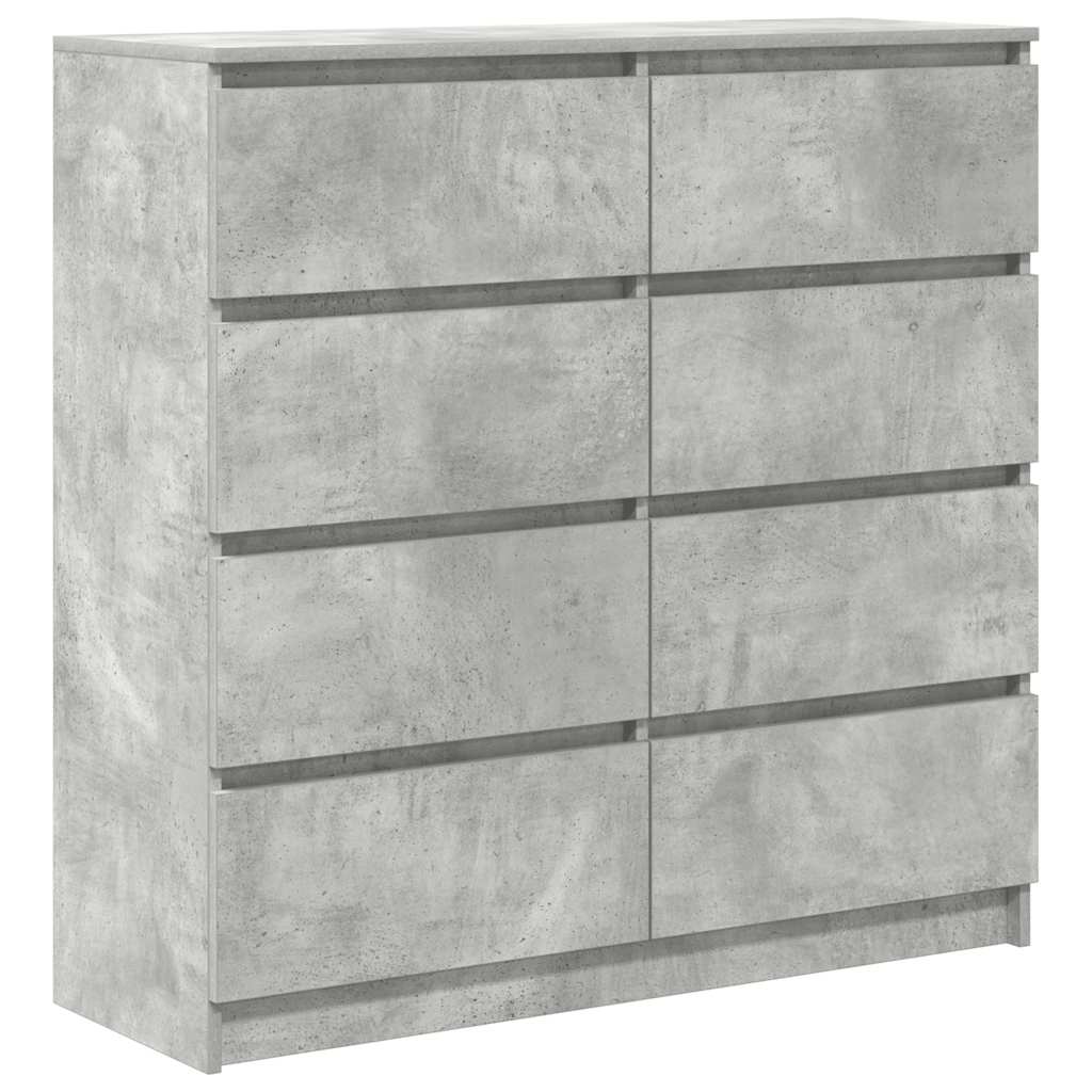 vidaXL Dressoir 100x35x99 cm bewerkt hout wit