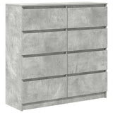 vidaXL Dressoir 100x35x99 cm bewerkt hout wit