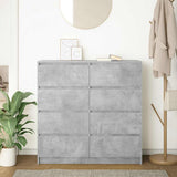 vidaXL Dressoir 100x35x99 cm bewerkt hout wit