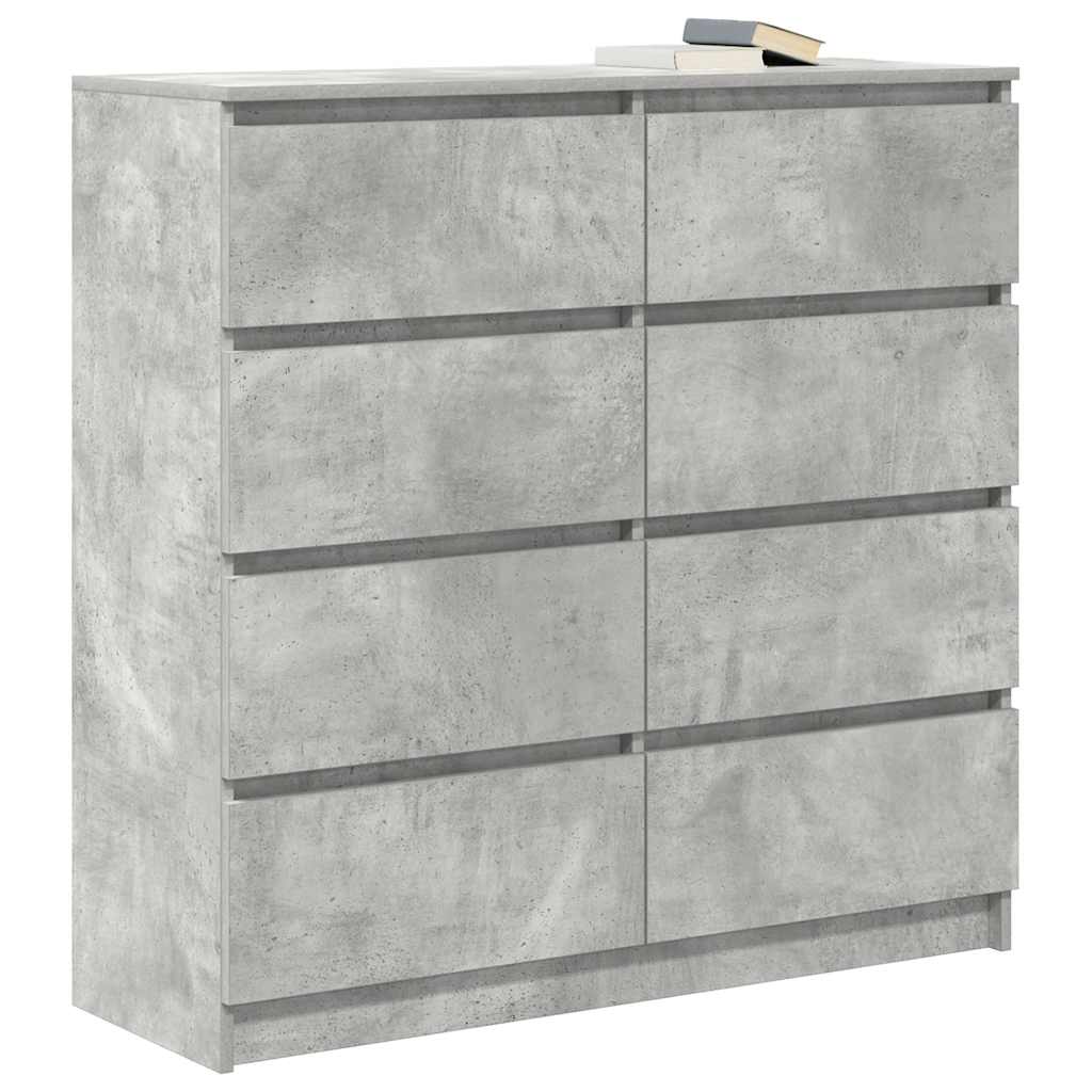 vidaXL Dressoir 100x35x99 cm bewerkt hout wit