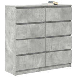vidaXL Dressoir 100x35x99 cm bewerkt hout wit