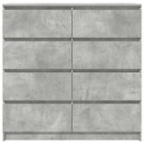 vidaXL Dressoir 100x35x99 cm bewerkt hout wit
