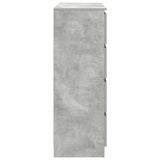 vidaXL Dressoir 100x35x99 cm bewerkt hout wit