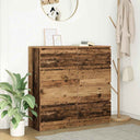 vidaXL Dressoir 100x35x99 cm bewerkt hout wit