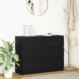 vidaXL Dressoir 100x35x76 cm spaanplaat wit