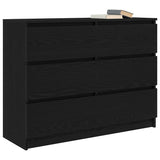 vidaXL Dressoir 100x35x76 cm spaanplaat wit