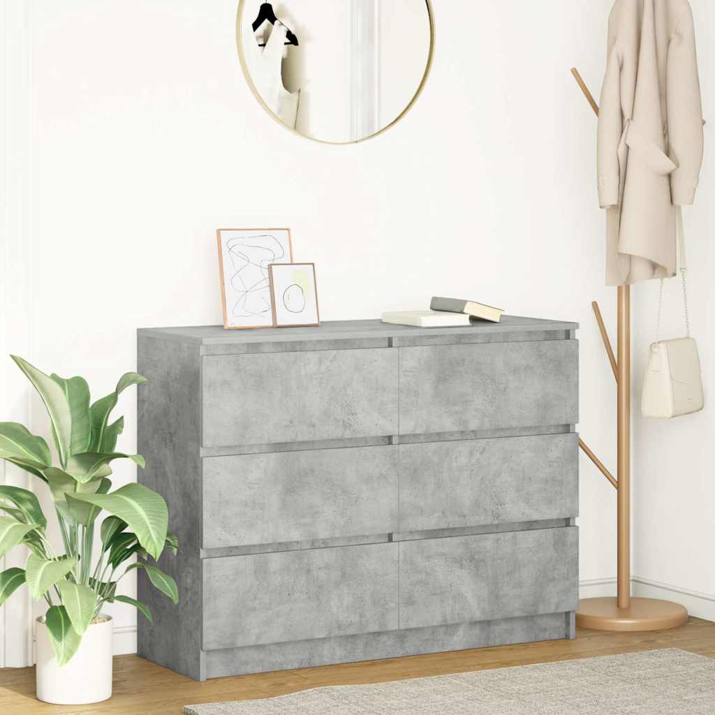 vidaXL Dressoir 100x35x76 cm spaanplaat wit