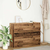 vidaXL Dressoir 100x35x76 cm spaanplaat wit