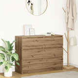 vidaXL Dressoir 100x35x76 cm spaanplaat wit