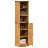 vidaXL Badkamermeubel Set met plank VIGO 2 pcs Bruin en Honingbruin