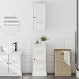 vidaXL Badkamermeubel Set met plank VIGO 2 pcs Bruin en Honingbruin