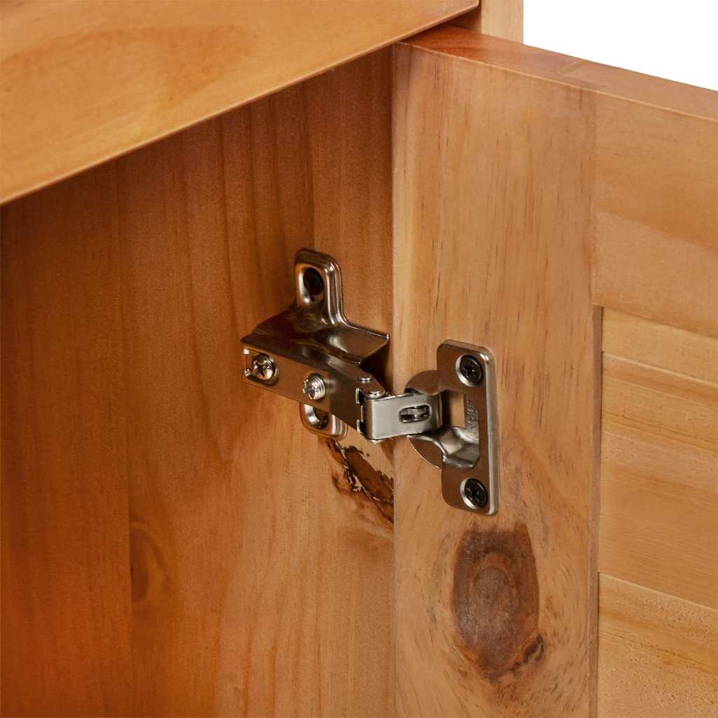 vidaXL Badkamermeubel Set VIGO 2 pcs Bruin en Honingbruin Compact