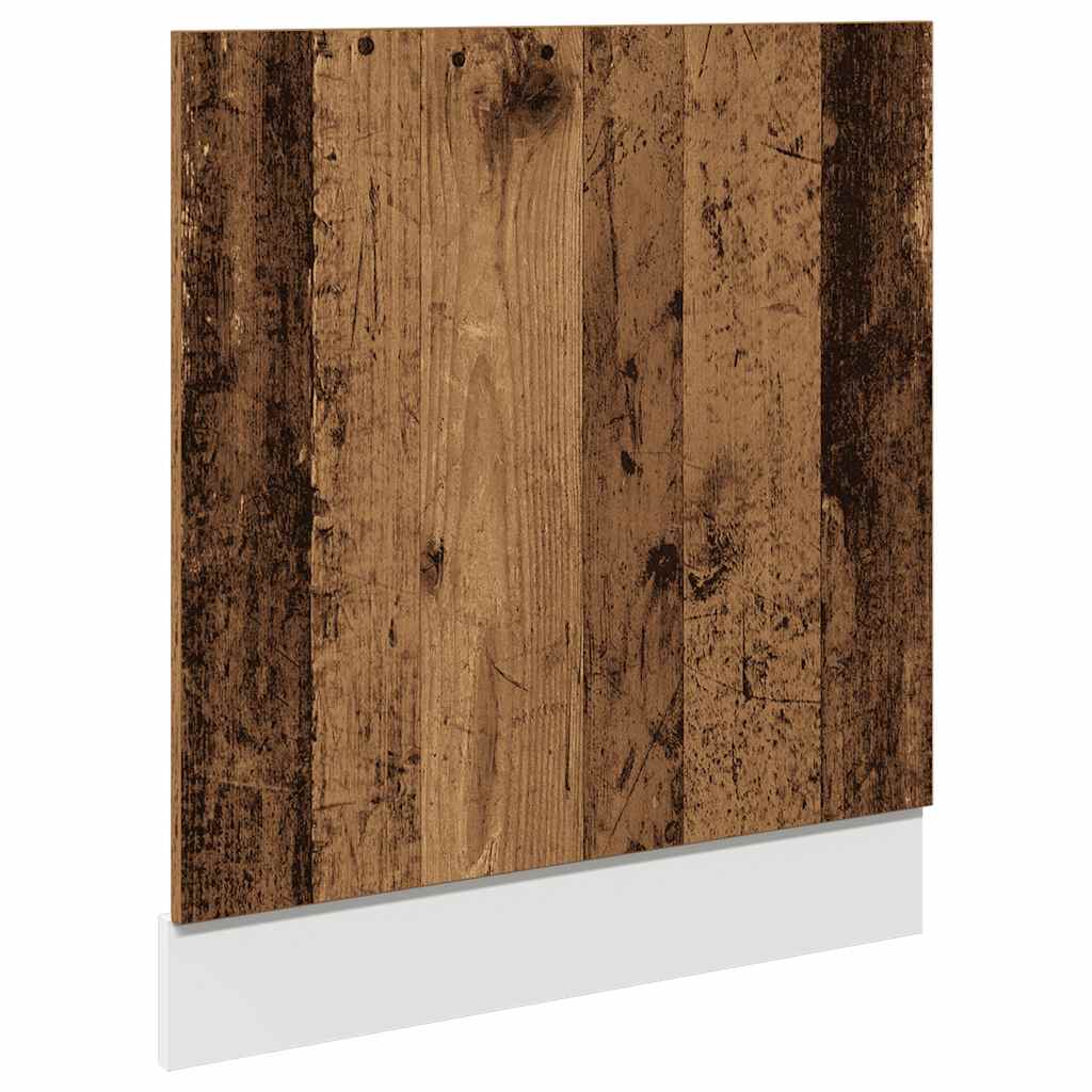 vidaXL 11-Piece Kitchen Cabinet Set Lyon Engineered Wood Old Wood Colour