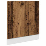 vidaXL 11-Piece Kitchen Cabinet Set Lyon Engineered Wood Old Wood Colour